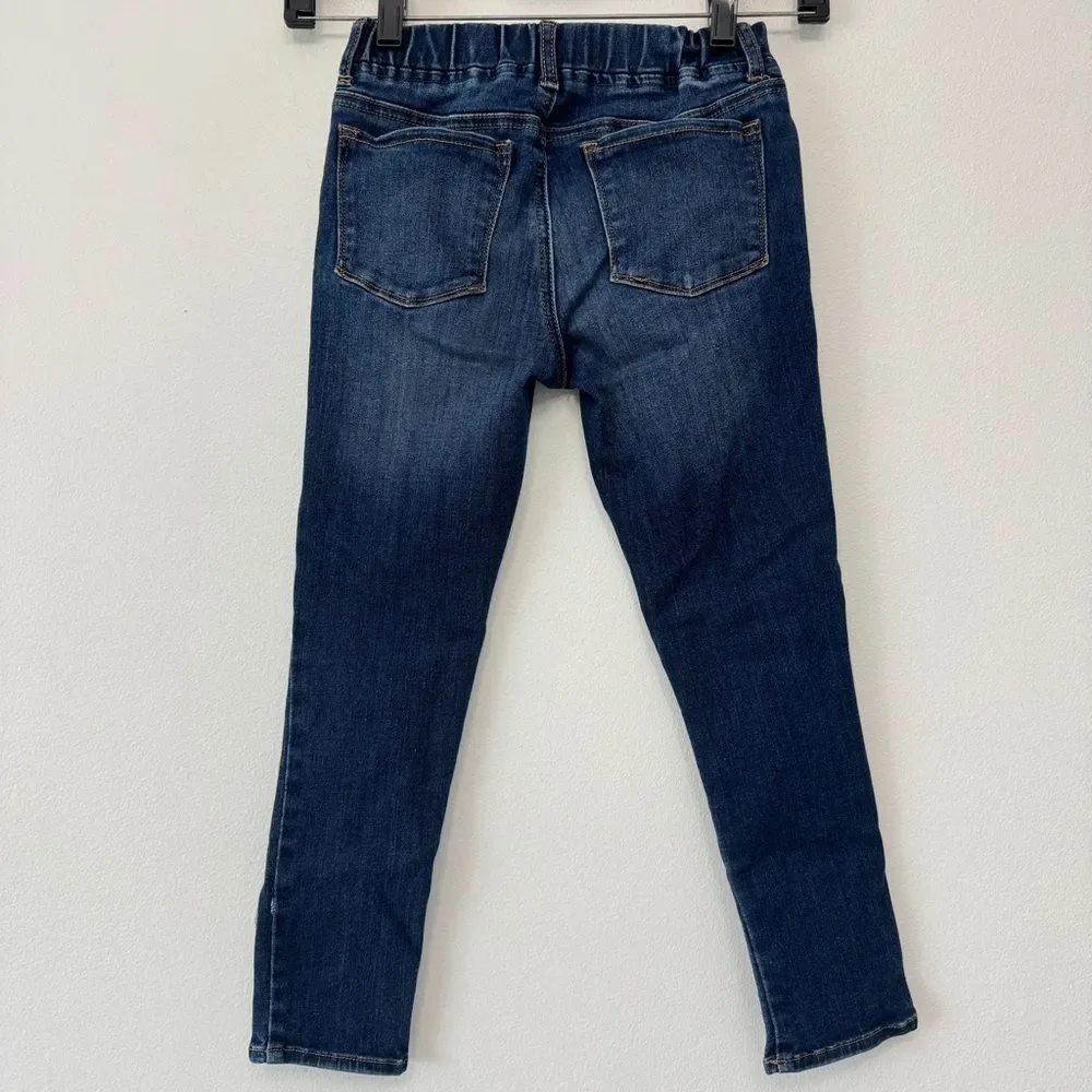 Gap Denim High Stretch Butterfly Distressed Jegging Ankle Size 8